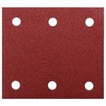 MAKITA brusný papír 102x114mm 6 děr K80 10ks=oldP-01498