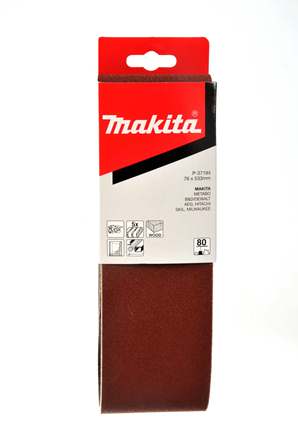 MAKITA brusný pás 76x533mm K60 5ks