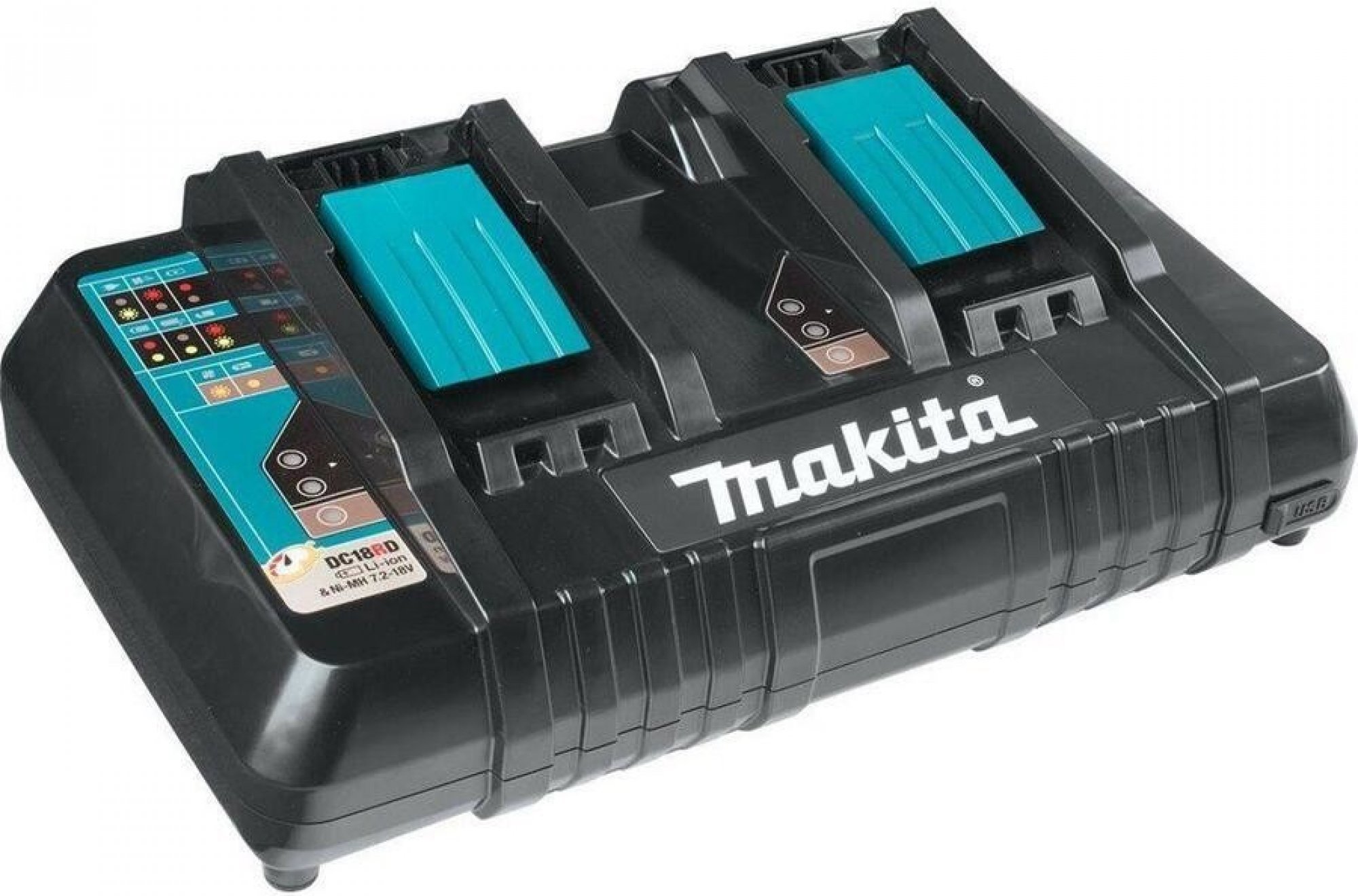 Makita DC18RD nabíječka dvojnásobná Li-ion LXT, 14,4-18V