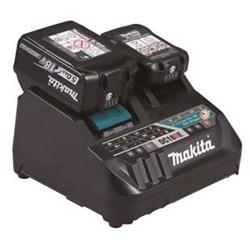 Makita DC18RE nabíječka Li-ion 1xLXT+ 1xCXT 12/18V pro rychlé nabíjení