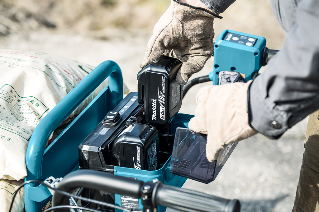 MAKITA DCU180Z Li-ion akumulátorové kolesá 2x18V, bez batérie LXT