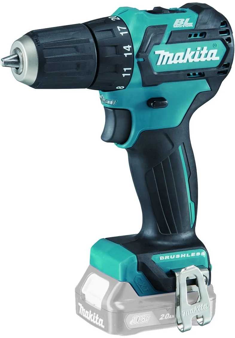 Makita DF332DZ Aku bezuhlíkový skrutkovač Li-ion CXT 10,8/12V, bez aku Z