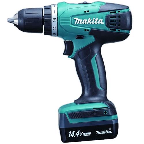Makita DF347DWE Aku vŕtací skrutkovač Li-ion 14,4V/1,3Ah G