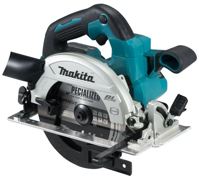 Makita DHS661RTJU Aku bezuhlíková okružná píla s AWS Li-ion LXT 18V/5,0Ah
