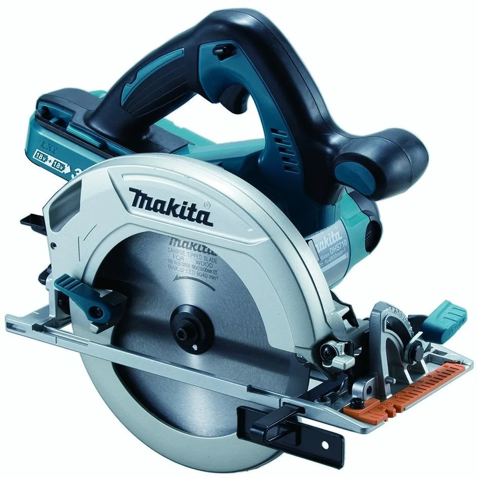 MAKITA DHS710Z Akumulátorová okružná píla Li-ion 2x18V, bez batérie LXT
