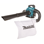 MAKITA DUB363PT2V Akumulátorový fukár/vysávač Li-ion LXT 2x18V/5,0Ah