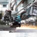 MAKITA GA005GZ01 Akumulátorová uhlová brúska 125 mm Li-ion XGT 40 V, Makpac, bez akumulátora Z