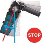 MAKITA HR009GZ04 Akumulátorové kladivo s vymeniteľným skľučidlom a AWS Li-ion XGT 40 V, bez akumulátora Z