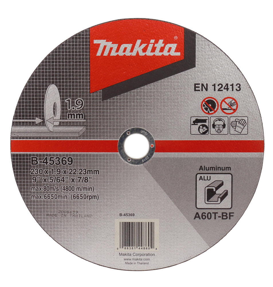MAKITA kotouč řezný hliník 230x1.9x22mm