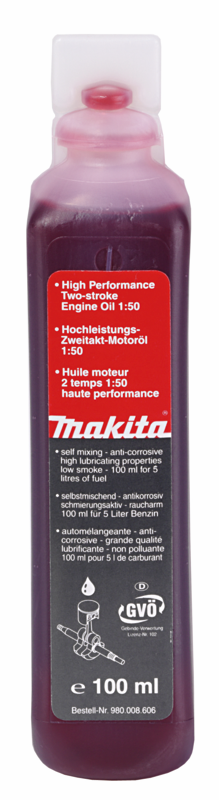 MAKITA Makita olej pre 2-taktné motory 1:50, 100 ml