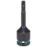 MAKITA nástrčný bit 1/2", štvorhranný, IMPACT BLACK, T40