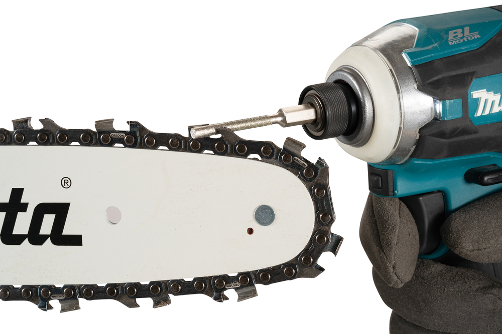 MAKITA pilník kulatý o 4mm pro broušení řetězu