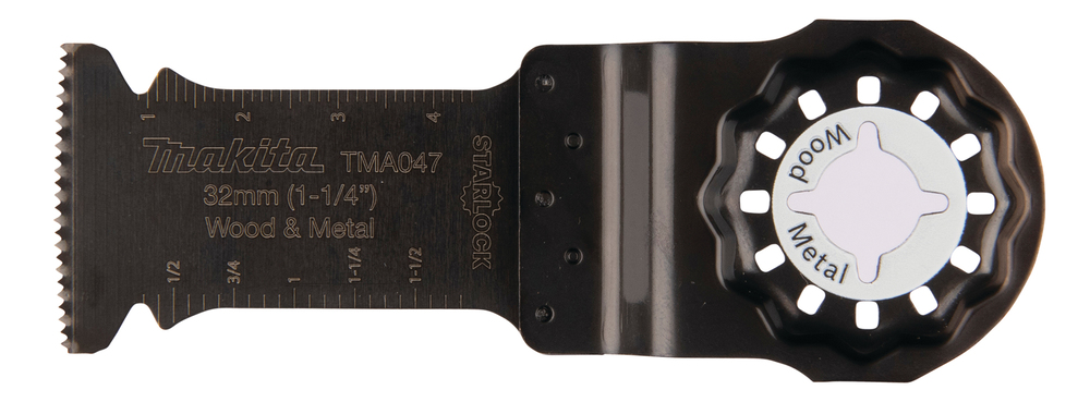 MAKITA pilový list rovný 32x36mm BiM TMA047 Starlock (i pro O.I.S.)
