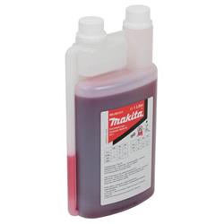 MAKITA polosyntetický motorový olej Makita 2-takt 1:50, 1000ml s dávkovačom=o