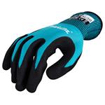MAKITA rukavice pracovní pletené basic, nitril, velikost XL/10