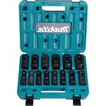 MAKITA sada nástrčných klíčů prodloužených čtyřhran 1/2" IMPACT BLACK 14 ks v
