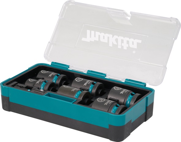 MAKITA sada nástrčných kľúčov štvorhranných 1/2" IMPACT BLACK 7 ks v plastovej krabici