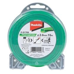 Makita struna nylonová 2,0mm, zelená, 15m, speciální pro aku stroje