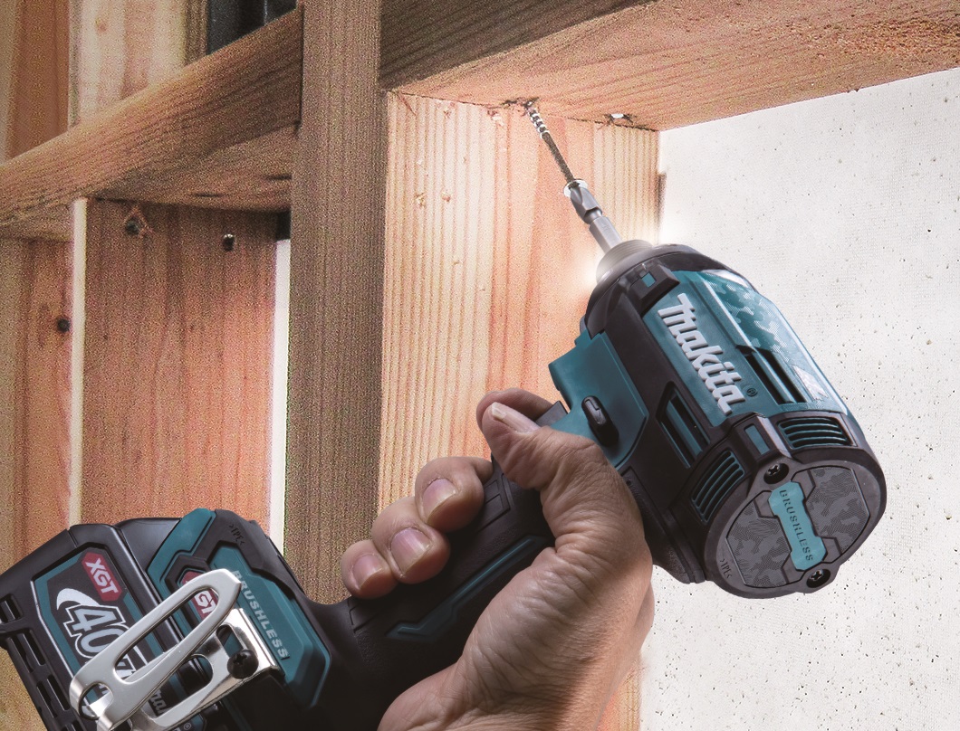 MAKITA TD002GD201 Aku rázový šroubovák 1/4"Li-ion XGT 40V/2,5Ah