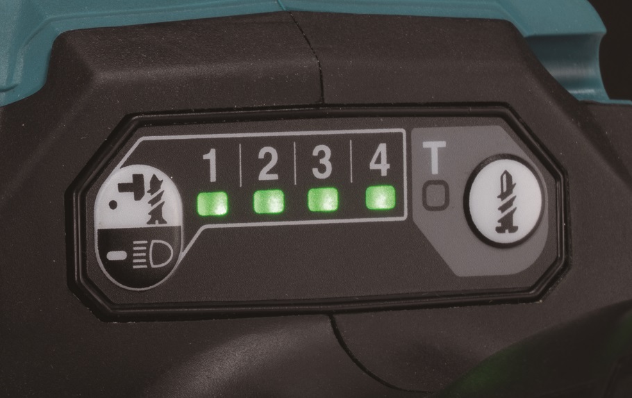 Makita TD004GD201 Aku rázový šroubovák 1/4"Li-ion XGT 40V/2,5Ah, Makpac