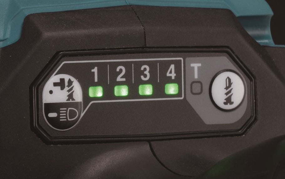 Makita TD004GD201 Akumulátorový rázový uťahovák 1/4" Li-ion XGT 40V/2,5Ah, Makpac