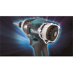 Makita TD004GD201 Akumulátorový rázový uťahovák 1/4" Li-ion XGT 40V/2,5Ah, Makpac