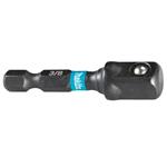 MAKITA torzní adaptér 1/4" IMPACT BLACK, čtyřhran 3/8", 50mm