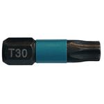 MAKITA torzní bit 1/4" IMPACT BLACK T30, 25mm 2 ks