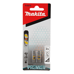 MAKITA Torzný bit Impact Premier (tvar C), T20-25mm, 2ks