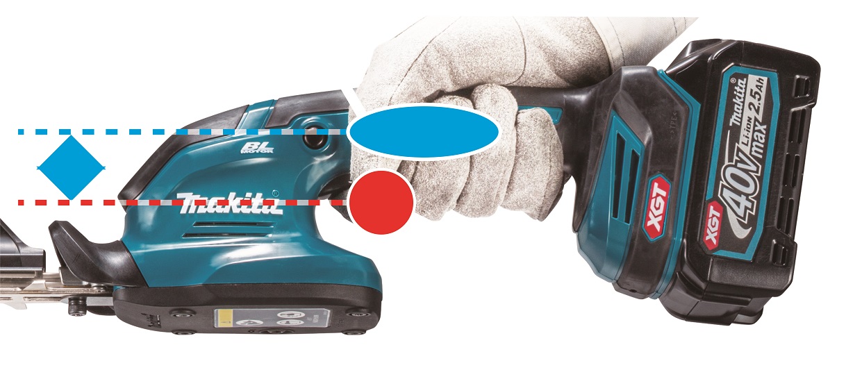 MAKITA UH023GD101 Aku plotostřih 200mm Li-ion XGT 40V/2,5Ah