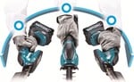 MAKITA UH023GZ Akumulátorové nožnice na živý plot 200 mm Li-ion XGT 40 V, bez batérie Z
