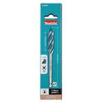 MAKITA vrták do dřeva čtyřbřitý šestihran 1/4" 18x165mm