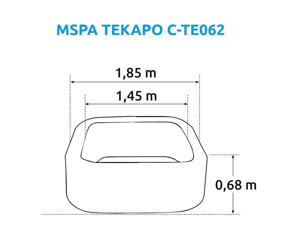 Marimex Bazén vířivý MSPA Tekapo C-TE062 (11400267)
