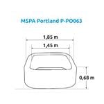 Marimex Whirlpool MSPA Portland P-PO063 (11400274)