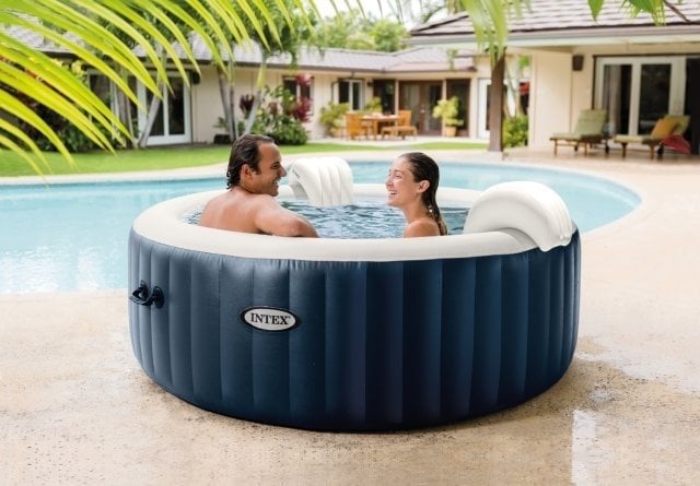 Marimex Whirlpool nafukovacie kúpele Pure Spa - Bubble HWS BLUE (11400212)