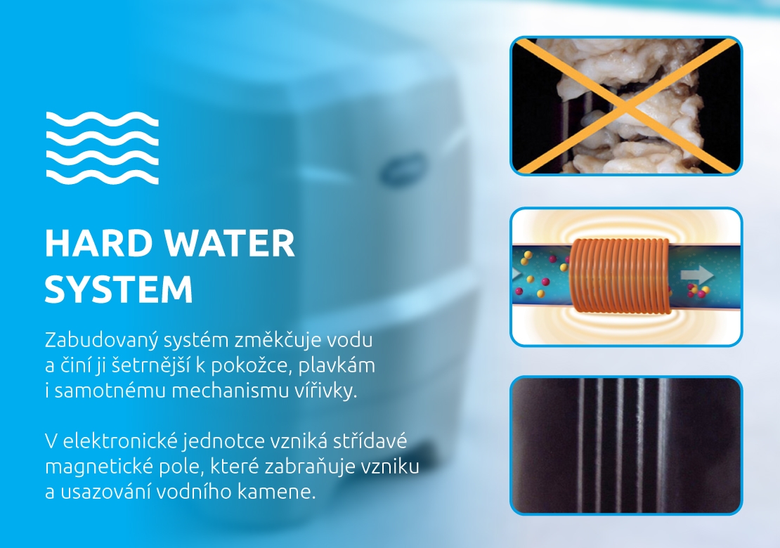 Marimex Whirlpool nafukovacie kúpele Pure Spa - Bubble HWS, modrá (11400275)