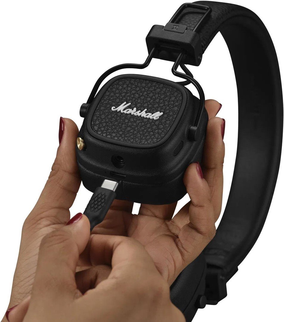 Marshall Major V Bluetooth, čierna