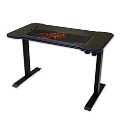 Marvo - Herní stůl DE-03 PRO, RGB podsvícení, elektricky nastavitelná výška.