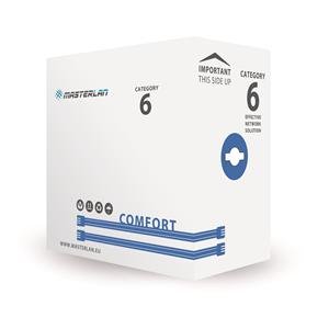 Masterlan Comfort UTP kabel drát Cat6, 23AWG, 305m (UTP623-MSC)