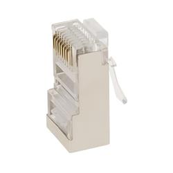 Masterlan konektor STP RJ45, Cat.5e, 8p8c, drát, pozlacený EASY