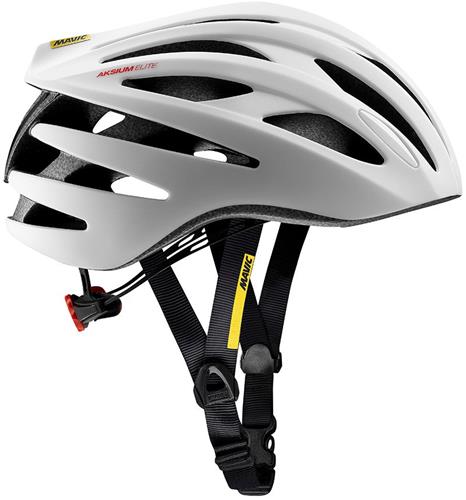 Mavic Aksium Elite veľkosť L (57-61cm), biela/čierna
