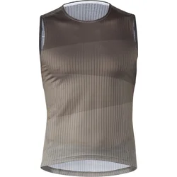 Mavic Hot Ride+ SL Graphic Tee, vel. S, pánské funkční tričko bez rukávů, smoked pearl