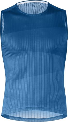 Mavic Hot Ride+ SL Graphic Tee, vel. XXL, pánské funkční tričko bez rukávů, classic blue