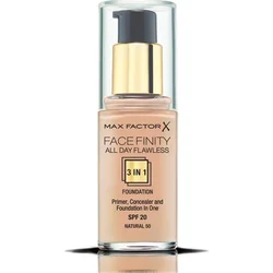Max Factor Facefinity 3in1 Foundation 30ml - 50 Natural 5410076971473 - Dekorativní kosmetika