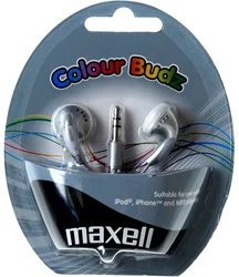 Maxell 303362 COLOUR BUDZ stříbrné