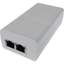 MaxLink PI30W PoE injektor - 802.3af/at, 52V, 580mA, 30W, 1Gbit, biely