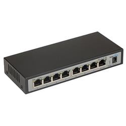 Maxlink reverzní PoE switch RSG-8-1P-DC