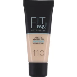 Maybelline Fit Me! Matný bez pórov 30 ml - 110 Porcelain