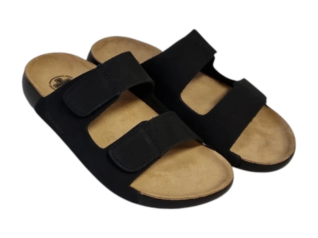 Medi Line 1640-25, černé, vel. 41