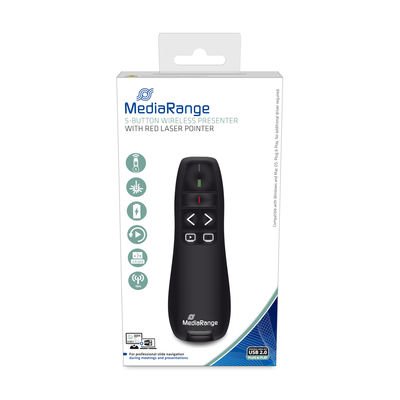 MediaRange 5-Button Wireless Presenter MROS220